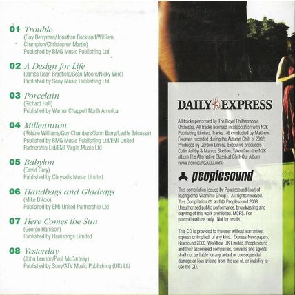Garden Party Classics - Promotional CD .