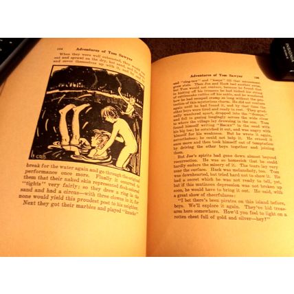 Childrens Book The Adventure Of Tom Sawyer By Samuel L. Clemens 1931 Great Shape