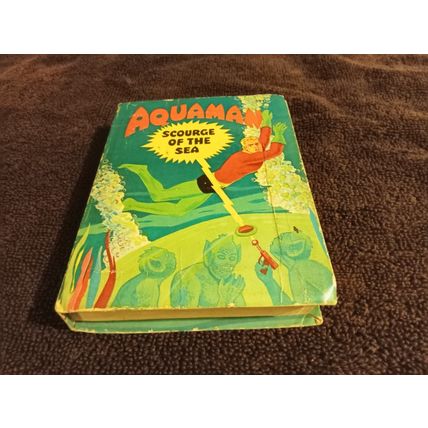Big Little Book Aquaman Scourge Of The Sea By Paul S Newman VG/FN 5.0 Shape 1968