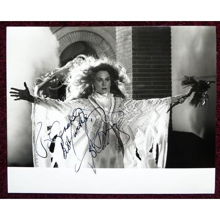 SUPERGIRL (1984): authentic signed photo ***Faye Dunaway***