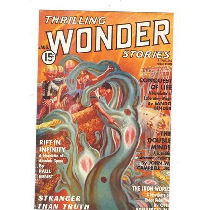 USA COMIC BOOK FRONT THRILLING WONDER STORIES NO 10134776 UK FREE POST