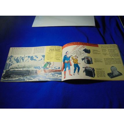 1948 SUPERMAN at the Gilbert Hall of Science PROMOTIONAL COMIC!! $100.00 + Shipp