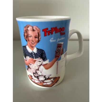 ROBERT OPIE TYPHOO TEA VINTAGE ADVERTISING MUG