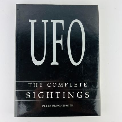 UFO - The Complete Sightings Hardcover Book by Peter Brookesmith