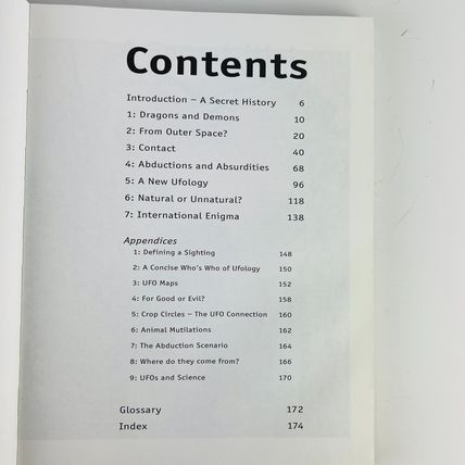 UFO - The Complete Sightings Hardcover Book by Peter Brookesmith