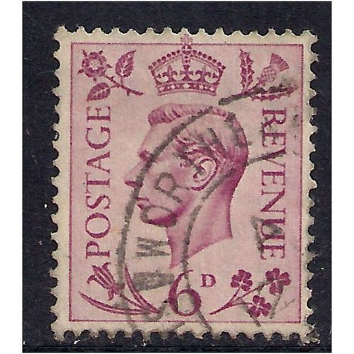 GB 1939 KGV1 6d Purple stamp SG 470.(D484 )