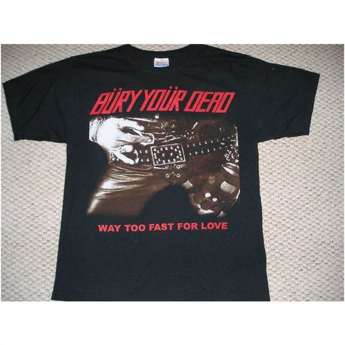 Bury Your Dead World Tour 1986 Concert Tee Shirt Men's Medium