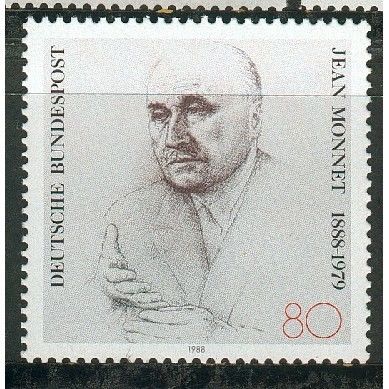 Germany 1988 - SG2244 - Birth Centenary of Jean Monnet - statesman (unused)