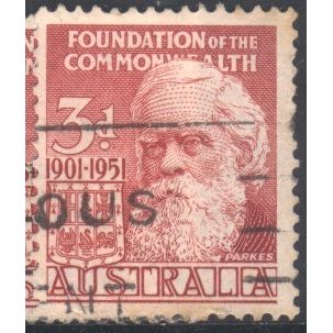 Australia 1951 - SG241 - 3d lake - Sir Henry Parker - used