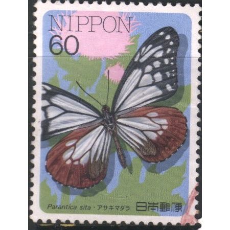 Japan 1987 - SG1870 - 60y multi - "Parantica sita" - used