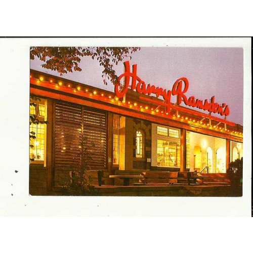 Yorkshire GUISELEY Harry Ramsden's Restaurant Postcard by Jarrold (CKHR 2)