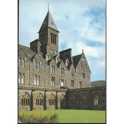 Fort Augustus, Highland - Monastery Tower, Abbey - Jarrold postcard c.1970s