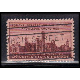 Used 943 3c Smithsonian Fine KA7829