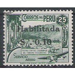 Peru ( Pérou ) N° PA 84 YVERT OBLITERE ( USED )