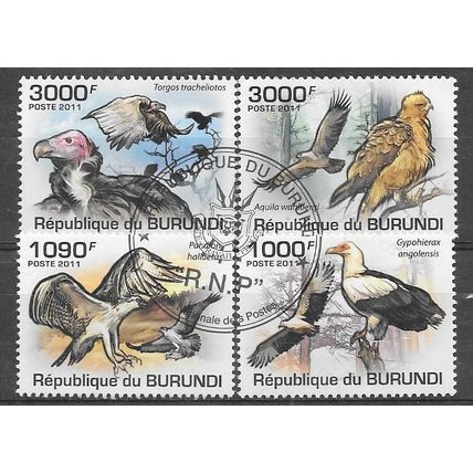 Burundi 2011 VAUTOURS OBLITERE ( USED )
