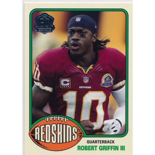 2015 Topps Football 60th Anniversary T60-RGR Robert Griffin III Redskins