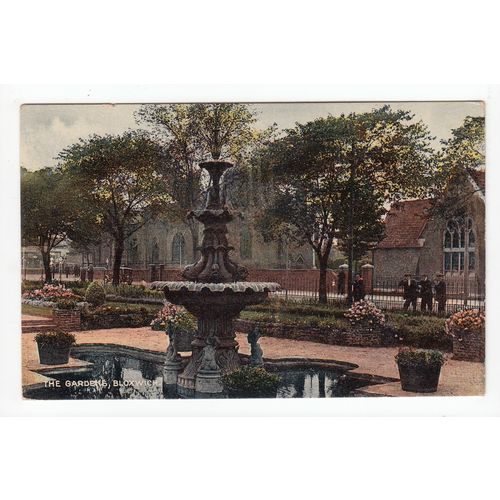 The Gardens Bloxwich Postcard Staffordshire A