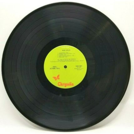 Jethro Tull War Child LP 12" Vinyl 33rpm Record Album (P7)