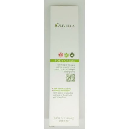 Moisturizing Cream Anti Ageing Body Skin Cream Deep 150ml Olivella