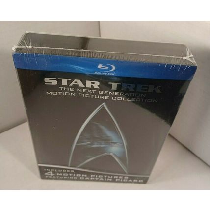 Star Trek: Next Generation Movie Collection (Blu-ray) NEW-Shipping w/Tracking