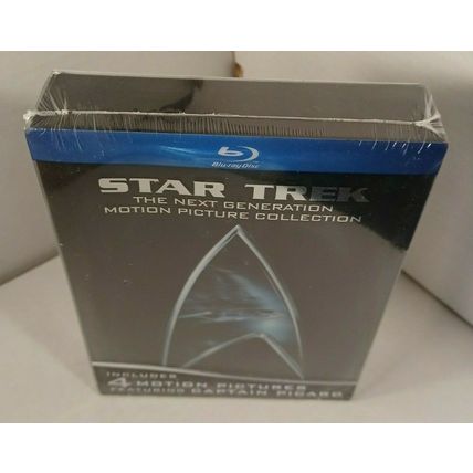 Star Trek: Next Generation Movie Collection (Blu-ray) NEW-Shipping w/Tracking