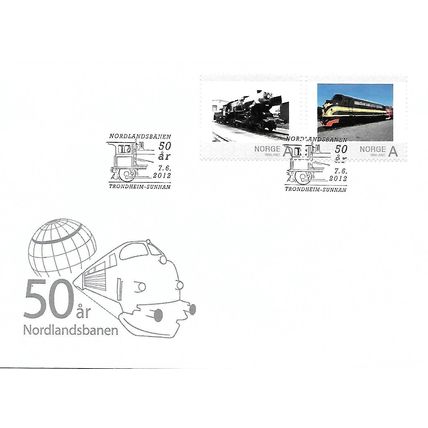 Norway: 50th Anniversary of the Nordlandsbanen, special postmarks