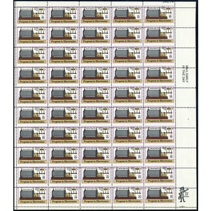 1500, Mint NH 6¢ Misperfed Error Sheet of 50 Stamps - Stuart Katz