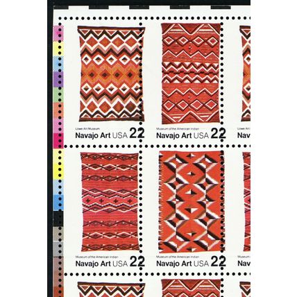 2238a, MNH 22¢ Scarce Misperfed Error Sheet of 50 Stamps - Stuart Katz