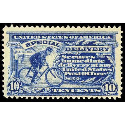 E6, Mint 10¢ VF-XF OG LH - POST OFFICE FRESH! Cat $230.00