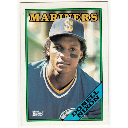 1988 Topps baseball card 146 Donell Nixon