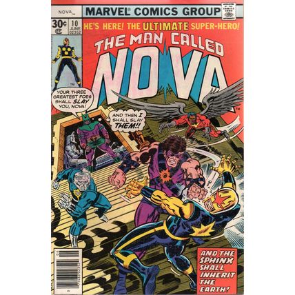NOVA #10 - MARVEL COMICS (1977)