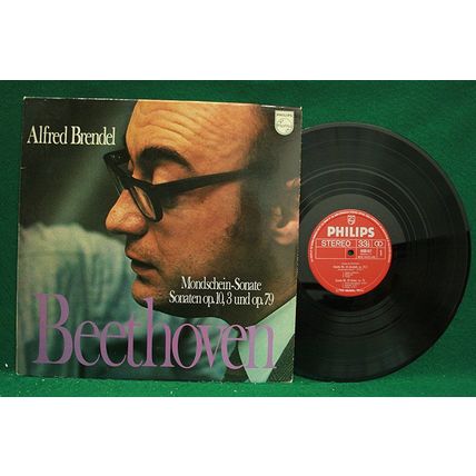 Alfred Brendel - Beethoven: Nr. 11 (Mondschein)/NR. 25/Nr. 7 - 6500 417 - NM