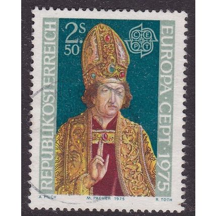Austria 1975 Europa High Priest Fine Used SG 1736 VGC