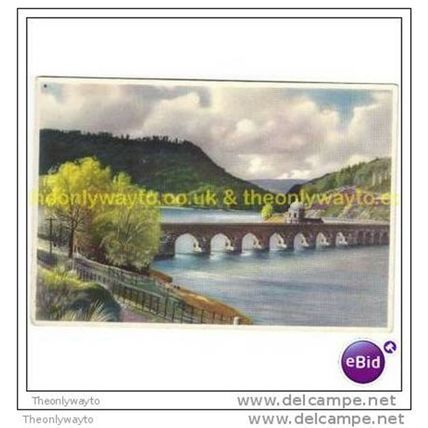 ELAN VALLEY, CAREG DDU, WALES, C83, Postcard