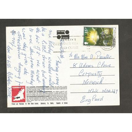 Postcard Channel Islands Guernsey John Hinde 2GY56 The Hanging Stawberry Farm