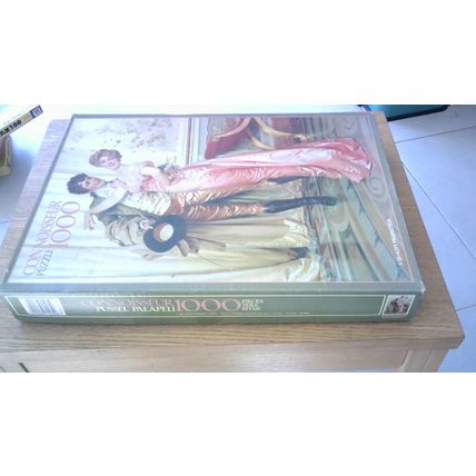 THE EMBRACE by J.F. Soulacroix Jigsaw Puzzle (1000 Piece) Arrow Puzzles (1984)