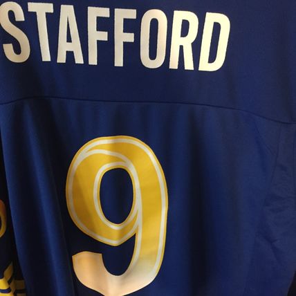 NEW Official NFL Los Angeles Rams Matthew Stafford Replica Large Jersey