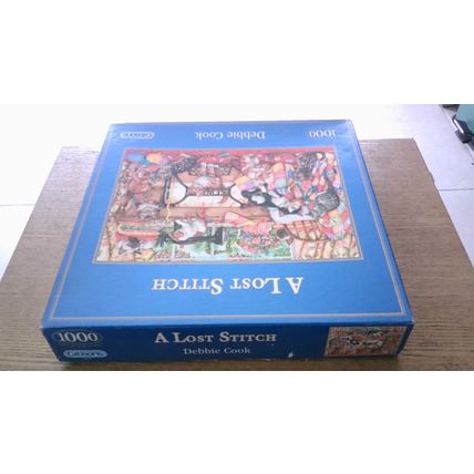 A LOST STITCH by Debbie Cook Jigsaw Puzzle (1000 Piece) Gibsons