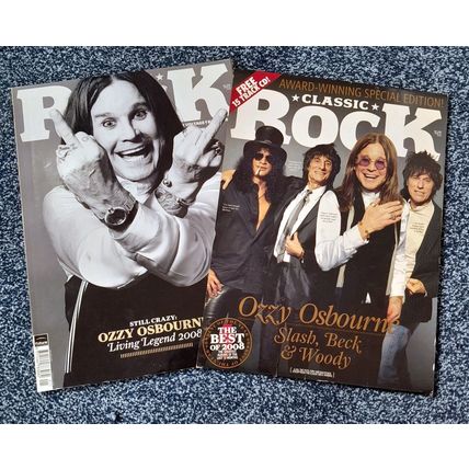 CLASSIC ROCK # 127 : HIGH VOLTAGE ROCK 'N' ROLL : JAN 2009 with card outer :