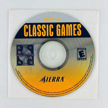 Hoyle Classic Games by Sierra CD PC Game Software Disc ONLY