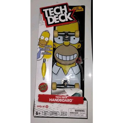 Tech Deck 2025 Handboard The Simpson Homer Santa Cruz