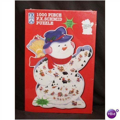 2000 FX Schmid Snowman 1000 PC Puzzle Sealed