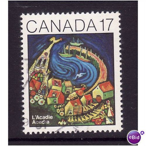 CANADA 1981 17C ACADIA SG 1021 FINE USED