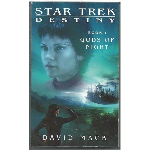 STAR TREK ' DESTINY ' GODS OF NIGHT BOOK ONE paperback (2008)