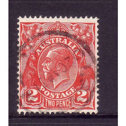 AUSTRALIA 1931 SG 127 2d GOLDEN SCARLET FINE USED