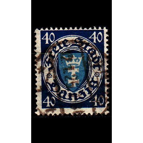 GERMANY REICH Danzig [1924] MiNr 0199 xa ( OO/used )
