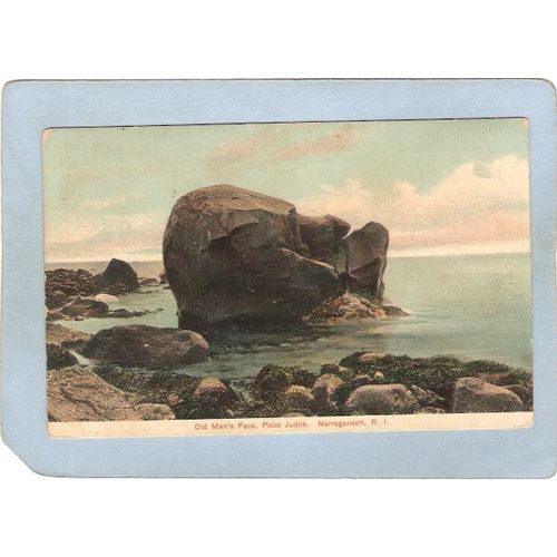 Rhode Island Narragansett Old Man's Face Point Judith~753