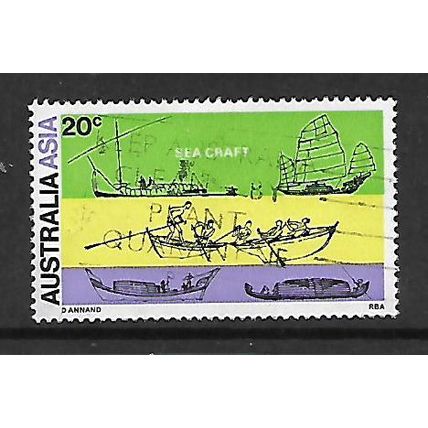 AUSTRALIA 1971 28th INTERNATIONAL CONGRESS 20c SEACRAFT SG485 FINE USED