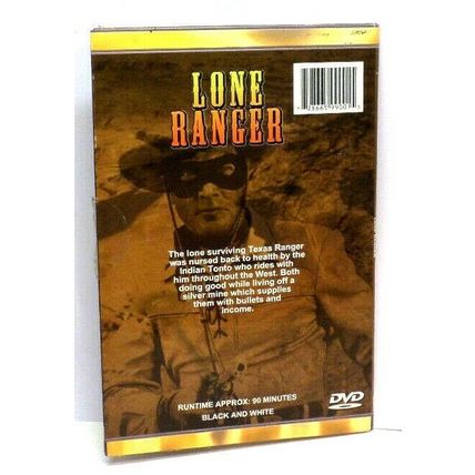 Lone Ranger DVD Digitally Remastered Treasure Box Collection Black & White (L18)