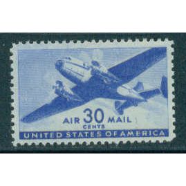 C30 30c Transport Plane Fine MNH Q0624